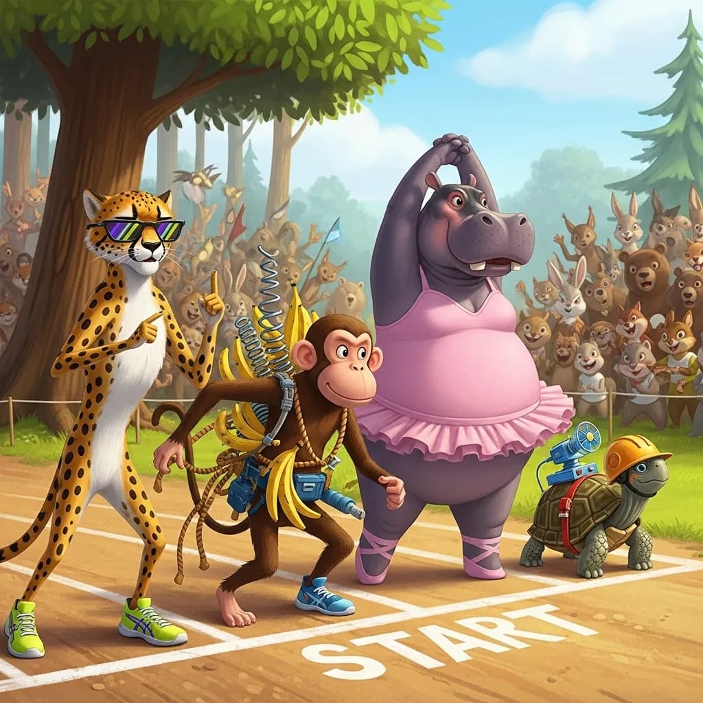 A Corrida Maluca dos Animais