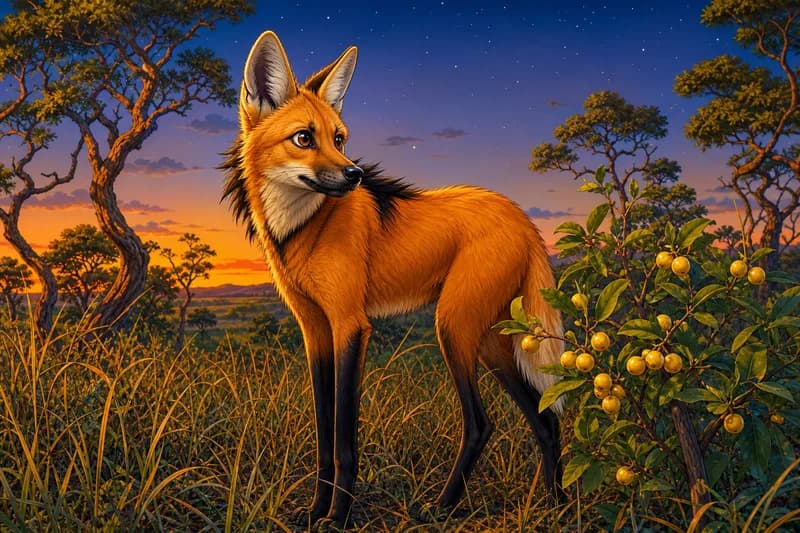 Guará, o Lobo de Pernas Compridas