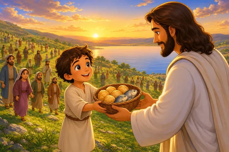 O Menino que Dividiu o Lanche