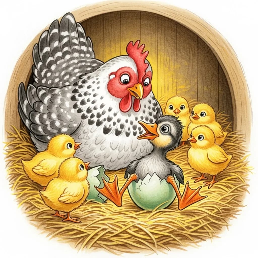 A Galinha que Criou um Pato