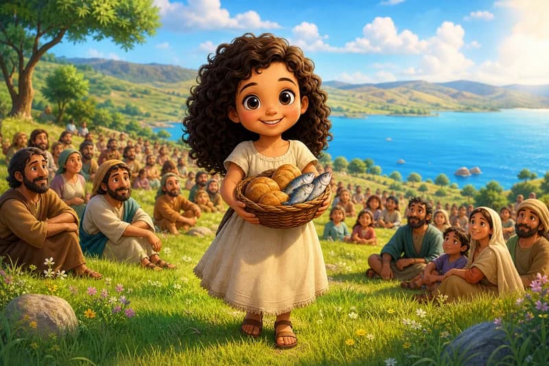 A Menina que Deu Seu Lanche